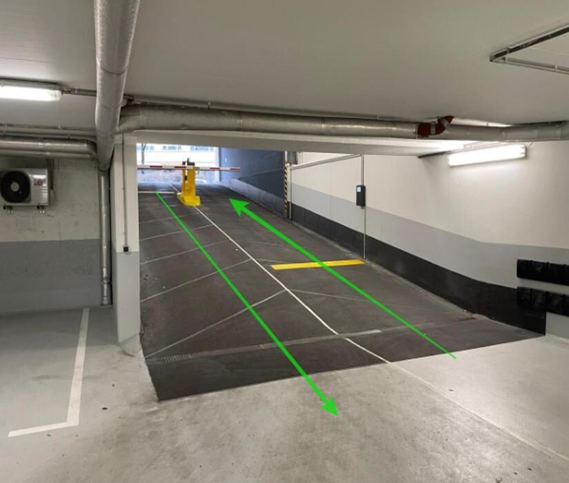 Bilder ampido Parkplatz