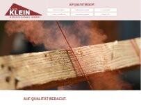 Website A. & Ch. Klein Bedachungs GmbH