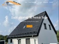 Website Screenshot Patrick Taige | Dachdeckermeister