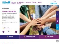 Website Screenshot Regionales Diakonisches Werk Main-Taunus