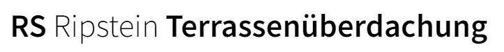 RS-RIPSTEIN TERRASSENUEBERDACHUNG Logo