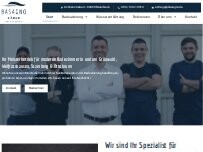 Website Screenshot Basagno Bäder