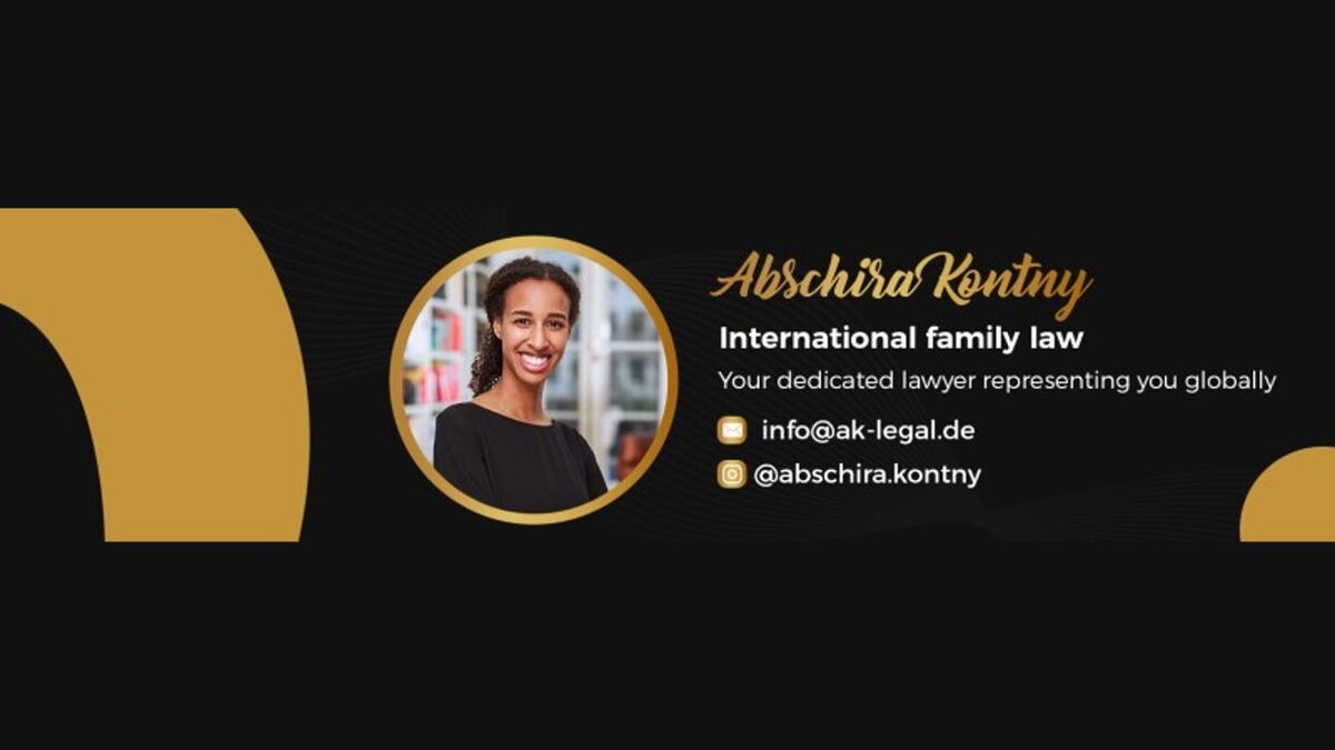 Bilder Abschira Kontny | Rechtsanwältin für Familienrecht und Migrationsrecht