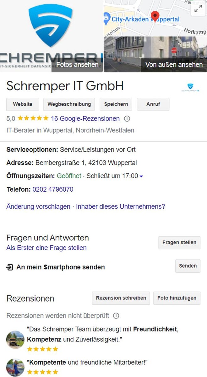 Bilder Schremper IT GmbH