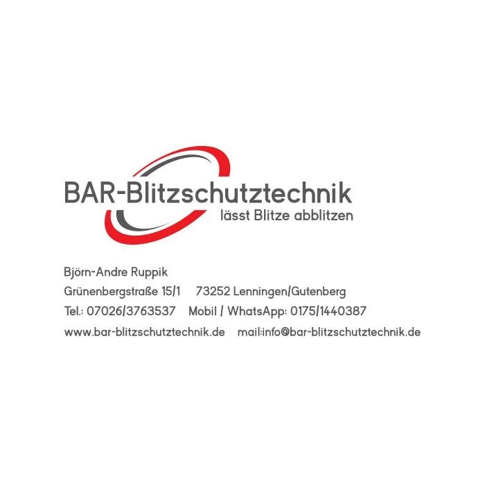 Bilder BAR-Blitzschutztechnik