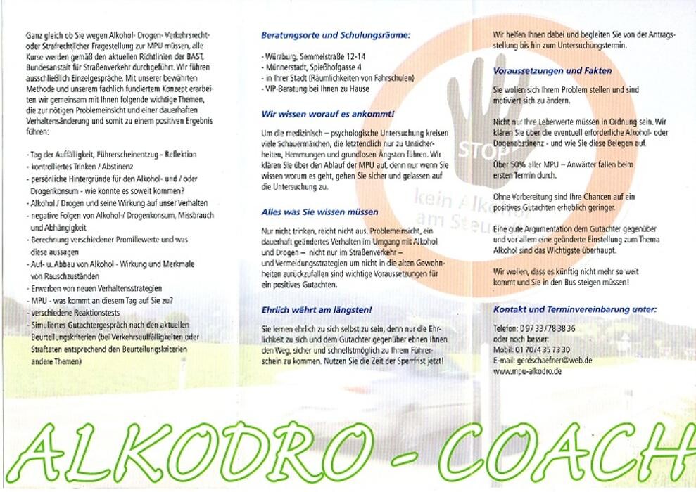 Bilder AlkoDro MPU-Vorbereitung