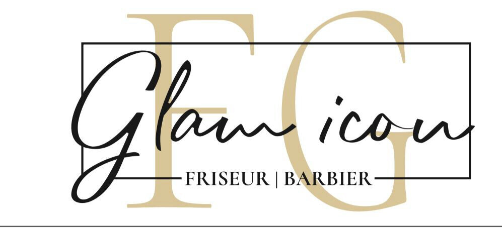 Glam Icon Friseur & Barbier Logo
