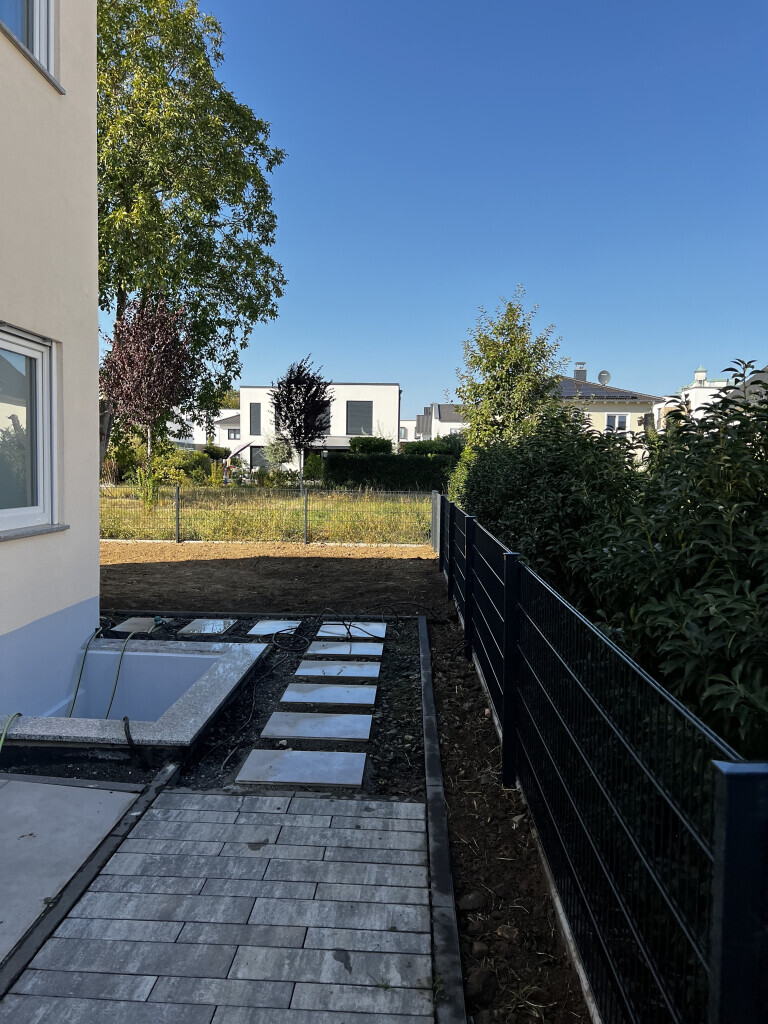 Bilder Zaunmontage