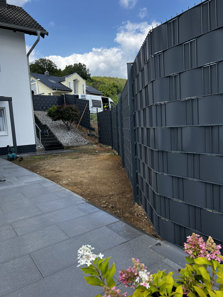 Bilder Zaunmontage
