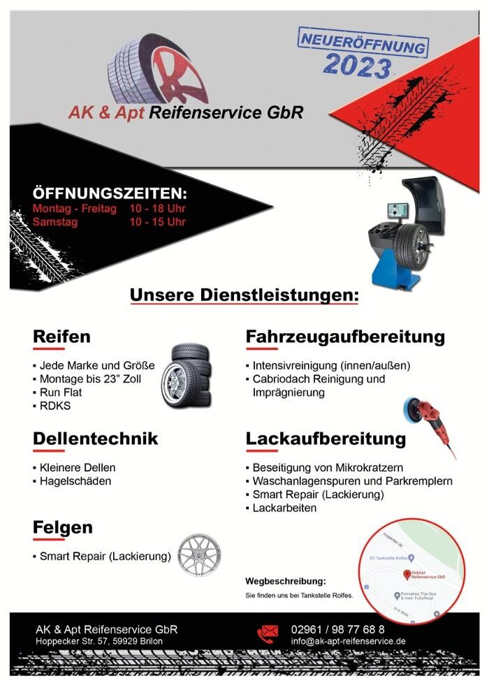 Bilder AK & Apt Reifenservice GbR