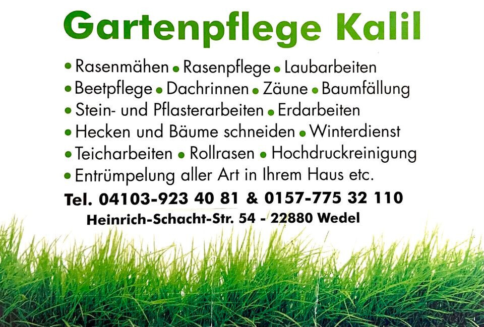 Bilder Gartenpflege Khalil
