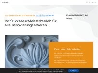 Website Screenshot BS- Stuck GbR Stuckateure Meisterbetrieb