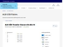 Website Screenshot ALDI SÜD