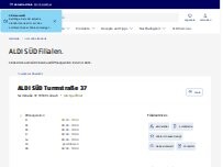 Website Screenshot ALDI SÜD