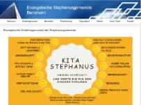 Website Screenshot Evangelische Kindertagesstätte Stephanusgemeinde