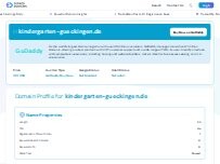 Website Screenshot Ev. Kindergarten Gückingen