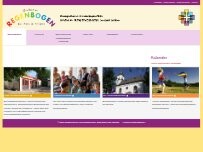 Website Screenshot Evangelische Kindertagesstätte Unterm Regenbogen