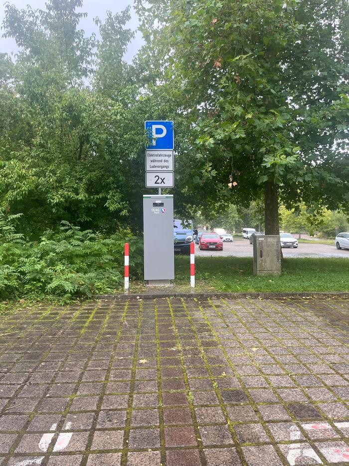 Bilder TEAG Mobil-Ladestation