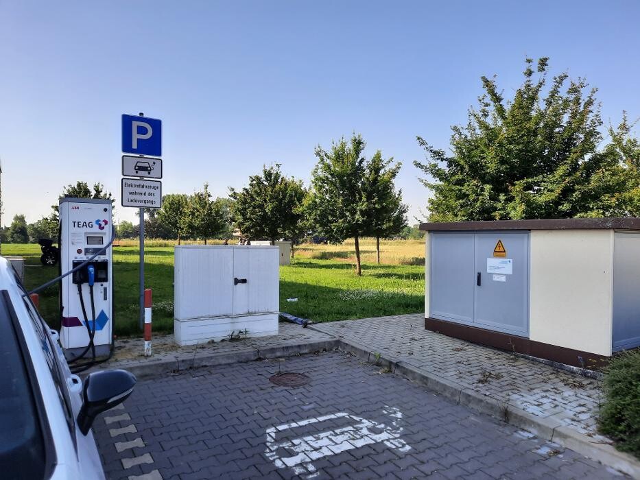 Bilder TEAG Mobil Ladestation