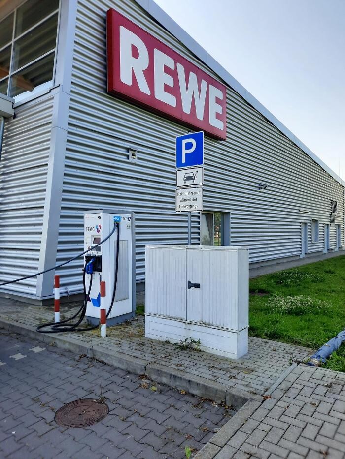 Bilder TEAG Mobil Ladestation