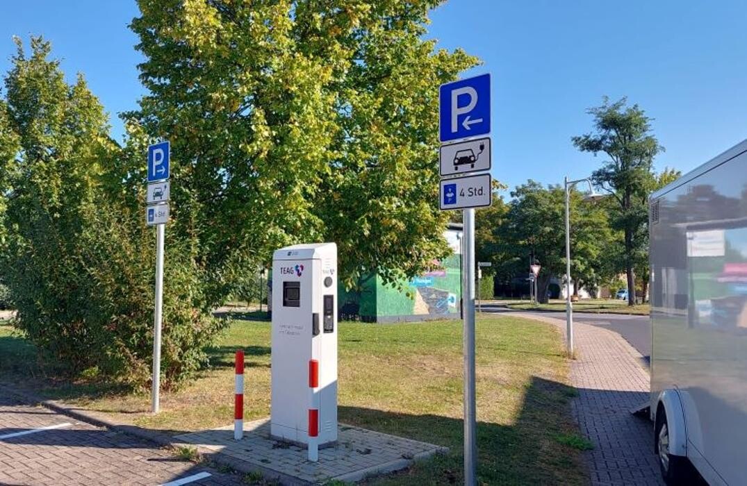 Bilder TEAG Mobil Ladestation