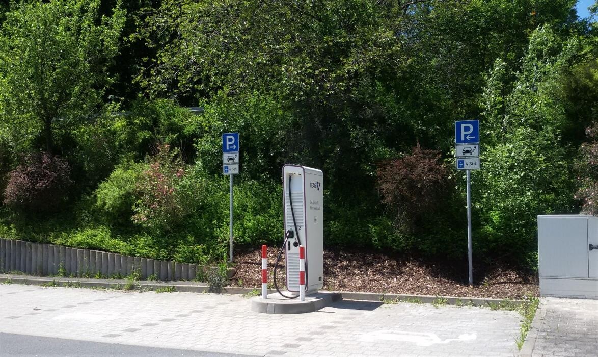 Bilder TEAG Mobil-Ladestation