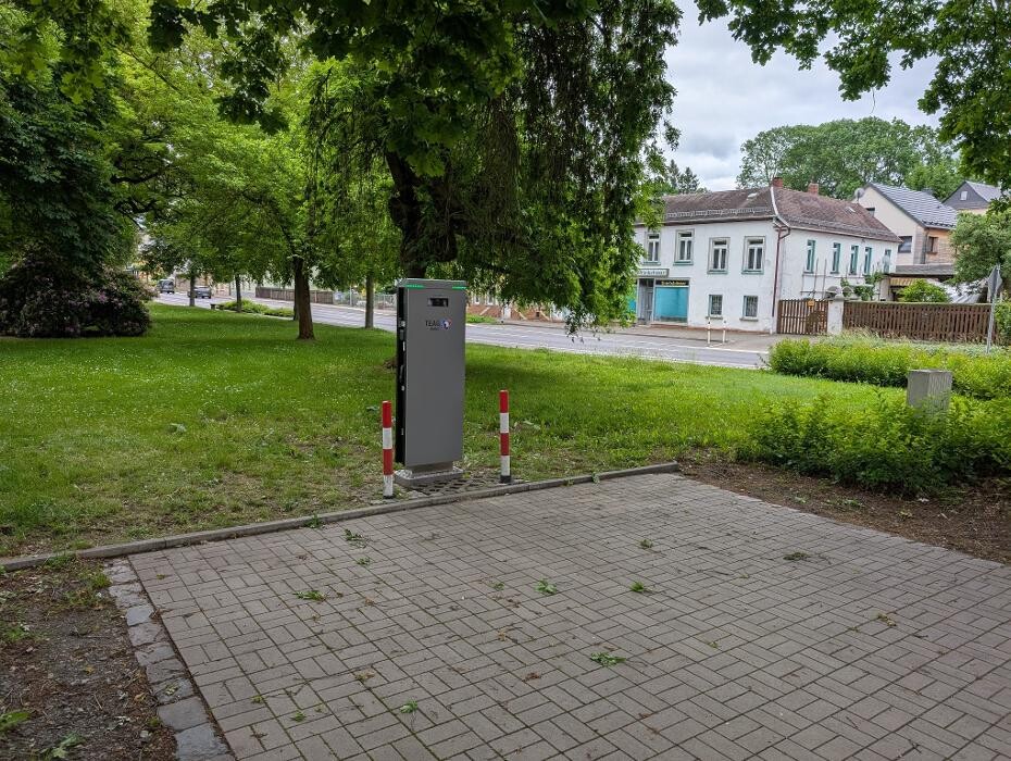 Bilder TEAG Mobil-Ladestation