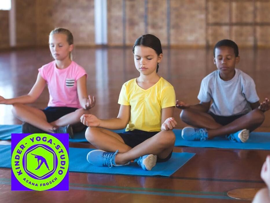 Bilder Kinder Yoga-Studio - Asana Frosch