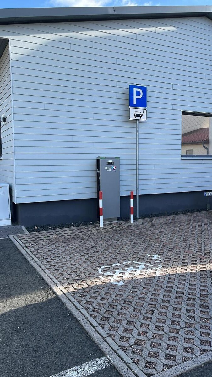 Bilder TEAG Mobil-Ladestation