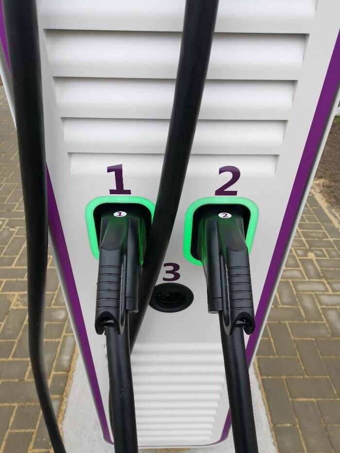 Bilder TEAG Mobil-Ladestation