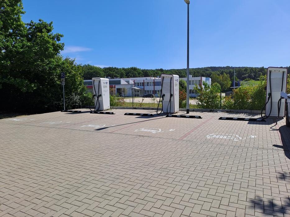 Bilder TEAG Mobil-Ladestation