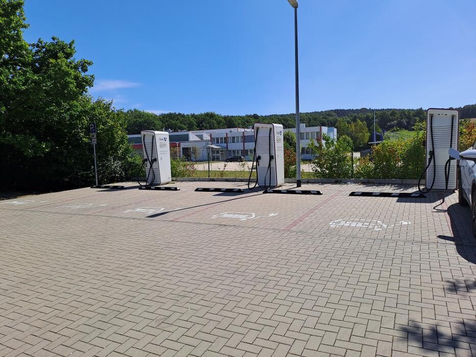 Bilder TEAG Mobil-Ladestation