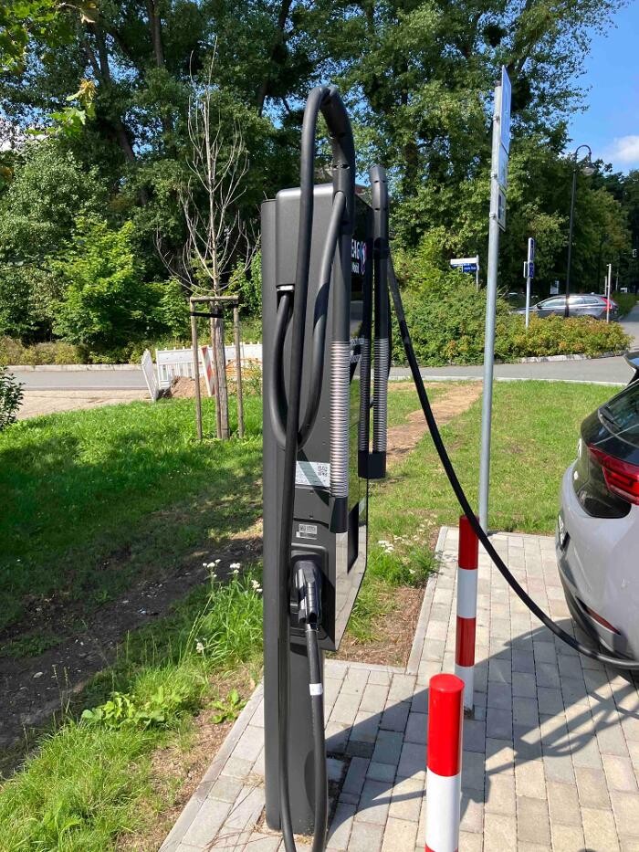 Bilder TEAG Mobil-Ladestation