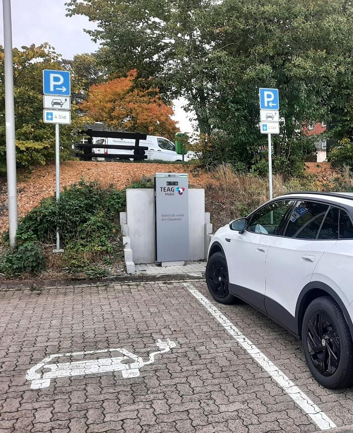 Bilder TEAG Mobil-Ladestation