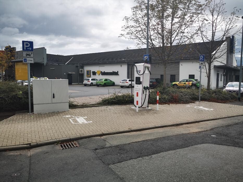 Bilder TEAG Mobil-Ladestation