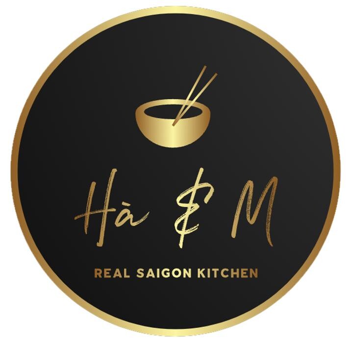 Hà&M "Real Saigon Kitchen" Restaurant Logo