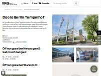 Website Screenshot Dacia Berlin Tempelhof - RRG