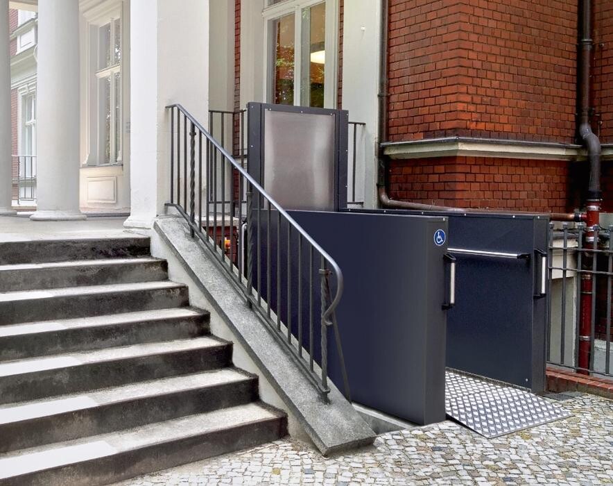 Bilder sani-trans GmbH | Rollstuhllift, Plattformlift & Hublift