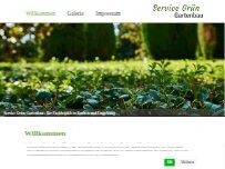 Website Screenshot Service Grün Gartenbau