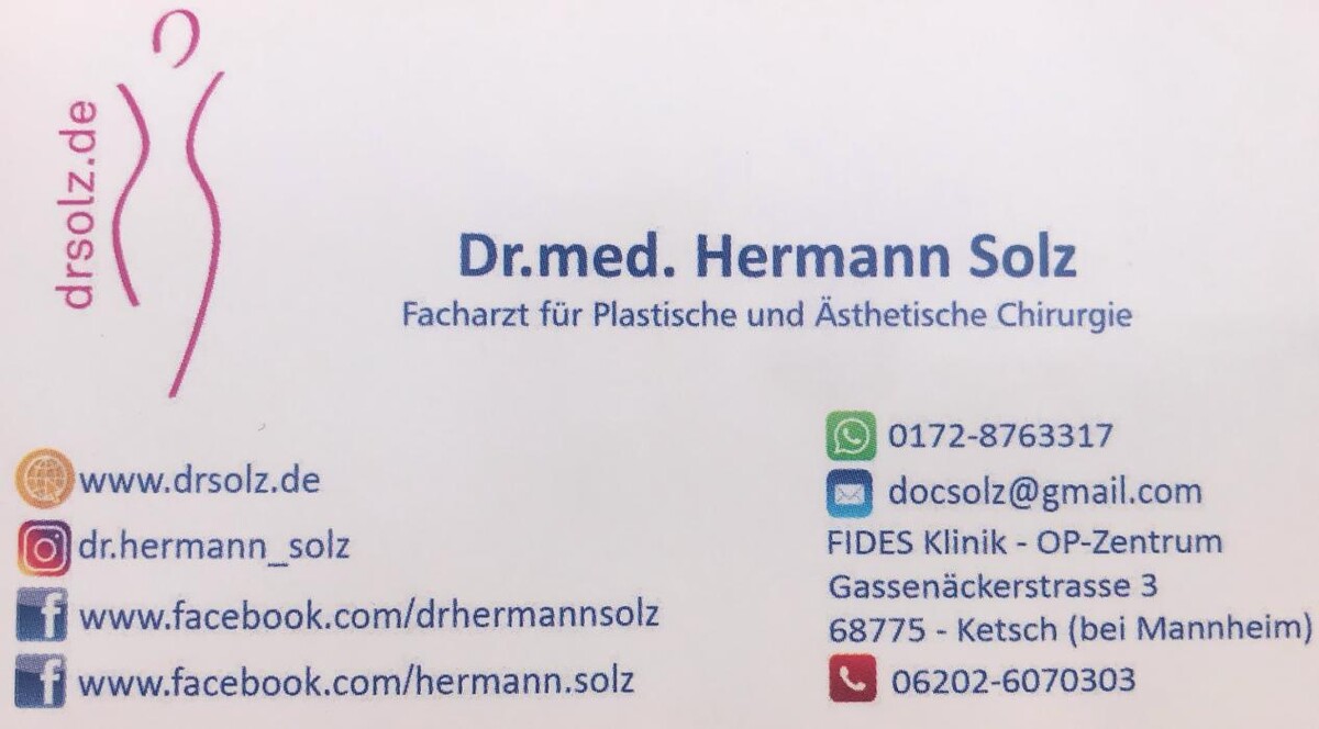 Bilder Plastische Chirurgie Dr. Solz