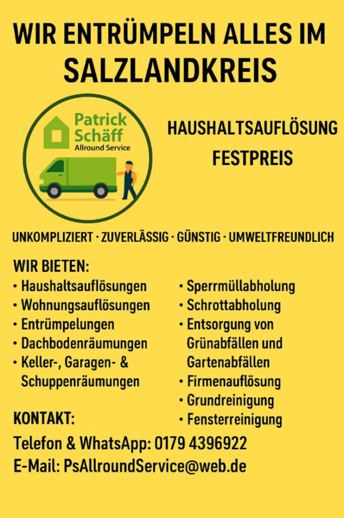 Bilder Patrick Schäff AllroundService