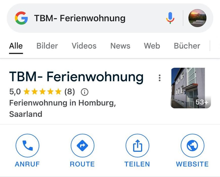 Bilder TBM-Ferienwohnung