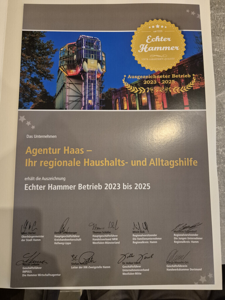 Bilder Agentur Haas GmbH Haushaltshilfe und Alltagshilfe