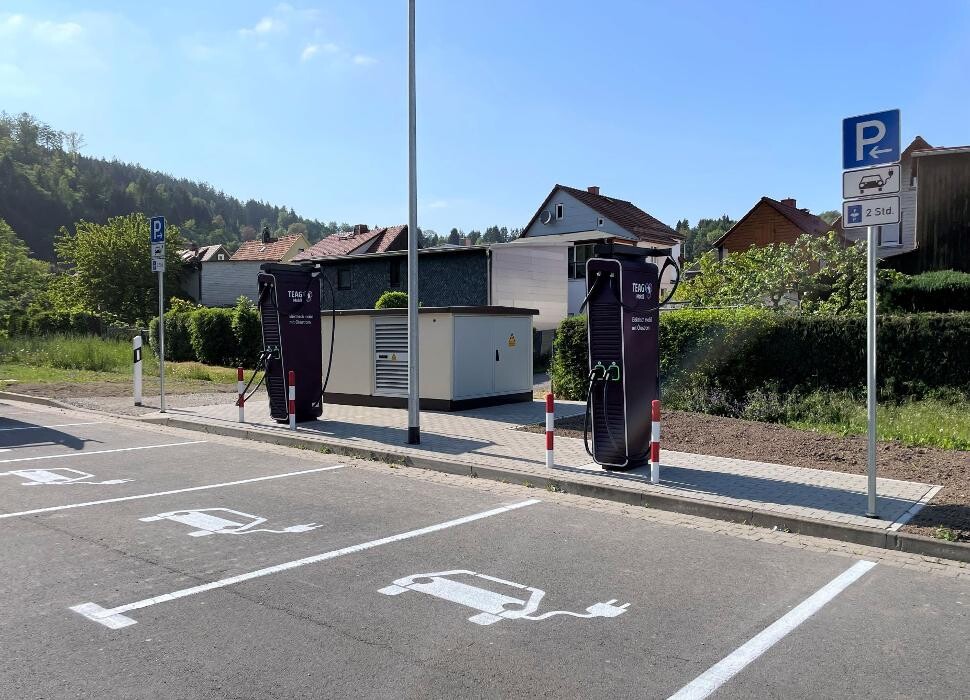Bilder TEAG Mobil-Ladestation
