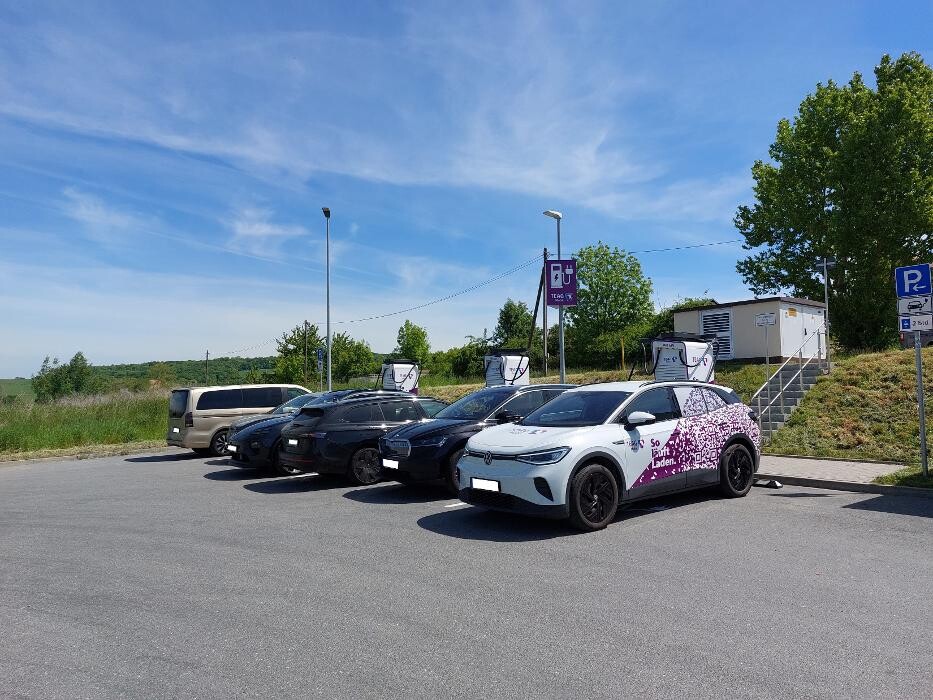Bilder TEAG Mobil-Ladestation