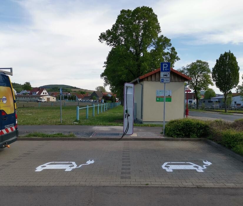 Bilder TEAG Mobil-Ladestation