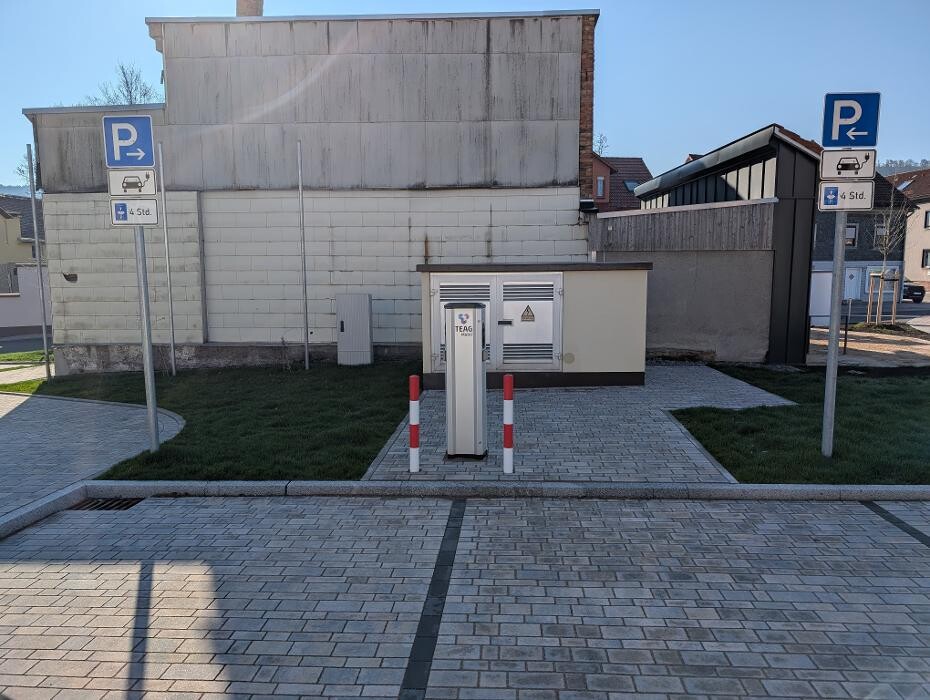 Bilder TEAG Mobil-Ladestation