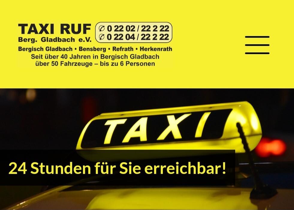 Bilder Taxiruf Bergisch Gladbach e.V.