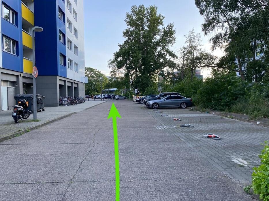Bilder ampido Parkplatz