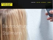 Website Screenshot Bautrocknung Stallmann